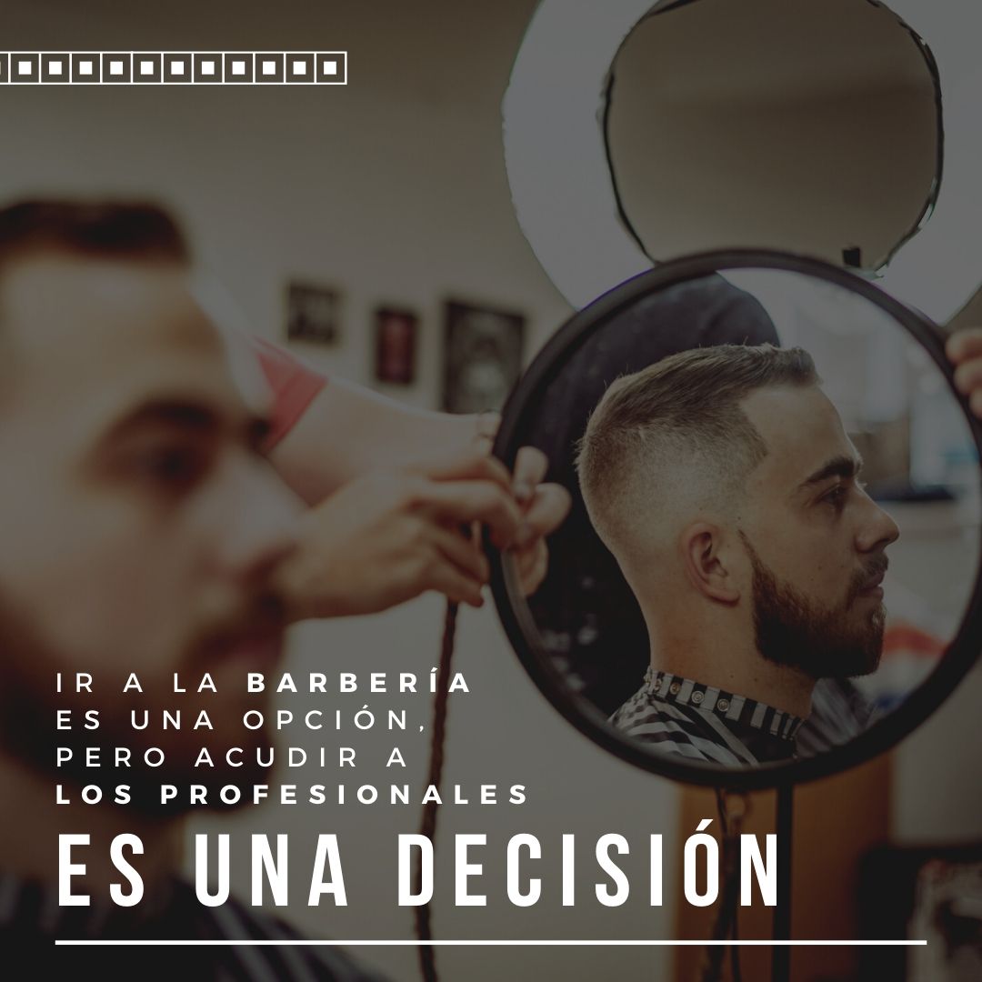 Ir a la barbería…