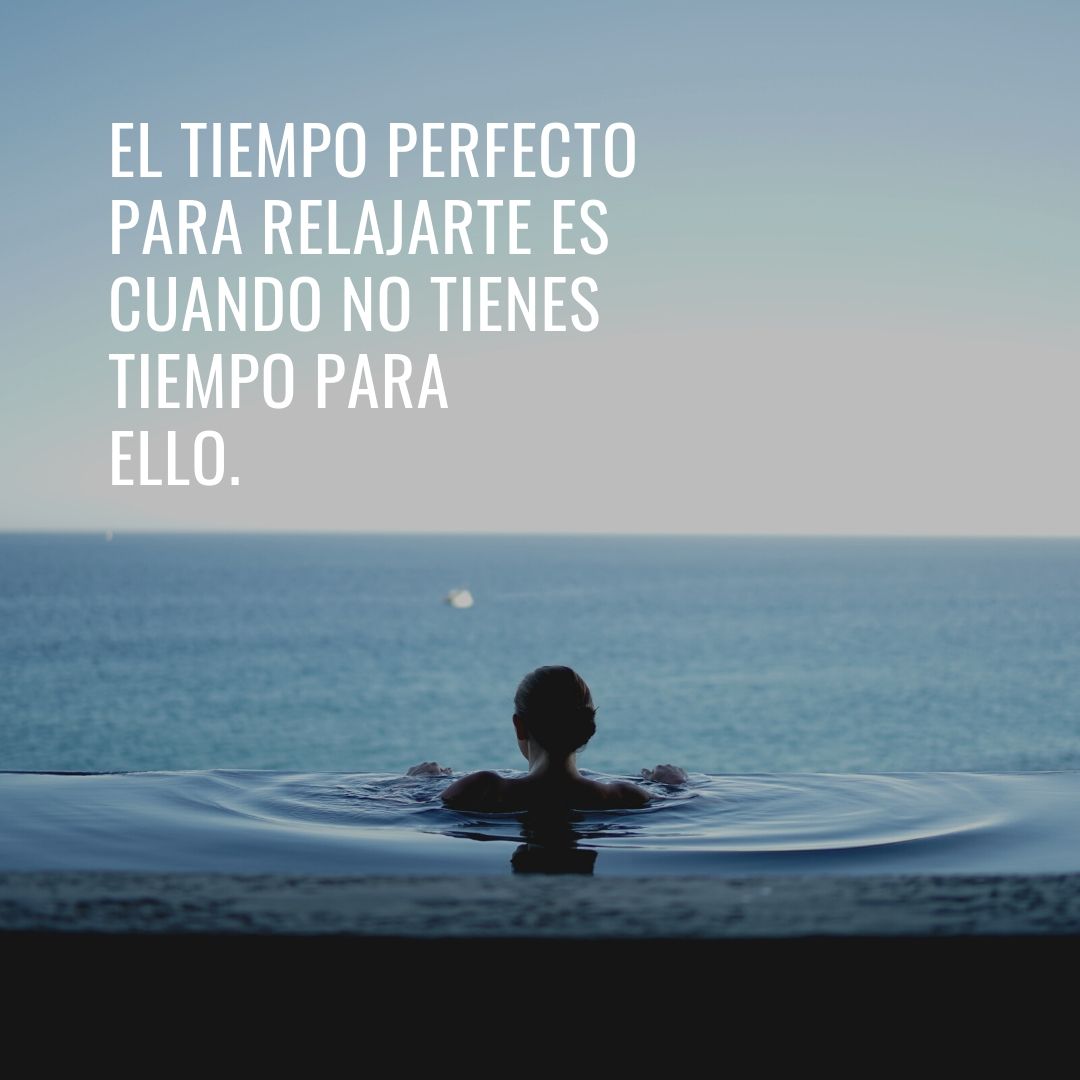 El tiempo perfecto…