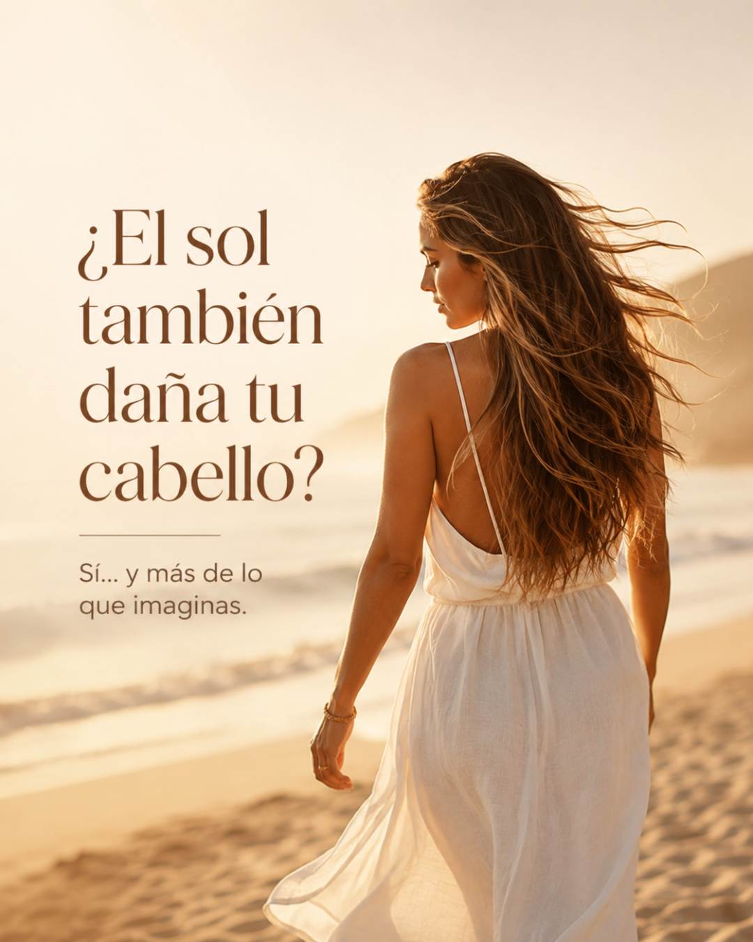 El calor también daña tu cabello