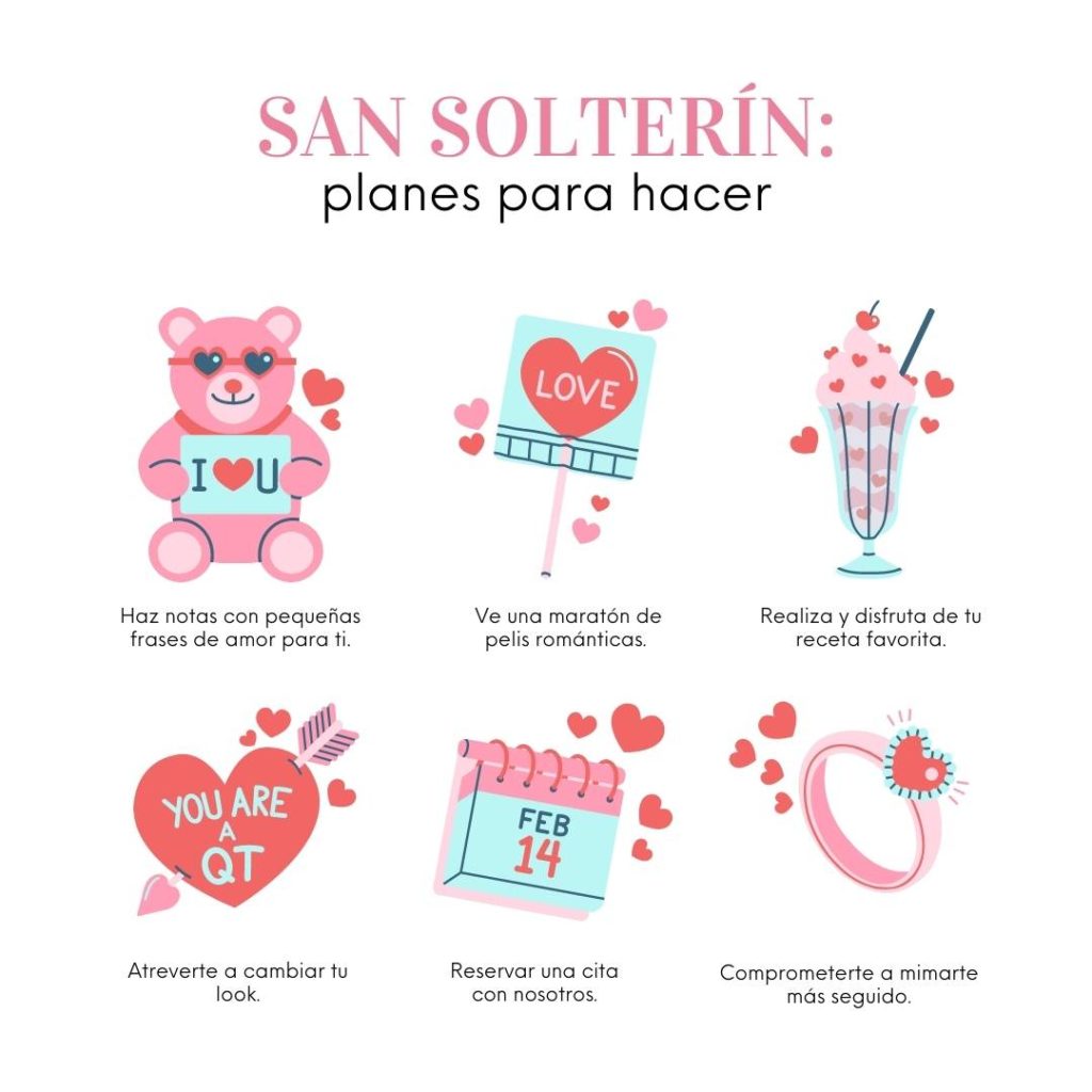 Planes que te recomendamos para San Solterín