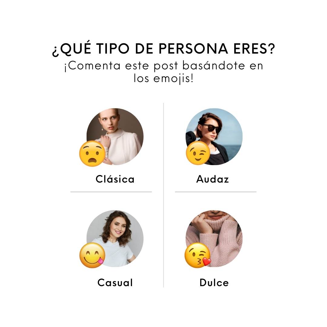 ¿Qué emoji representa tu estilo?