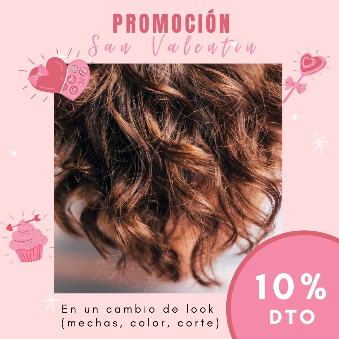 Hair Promo San Valentín 10% dto