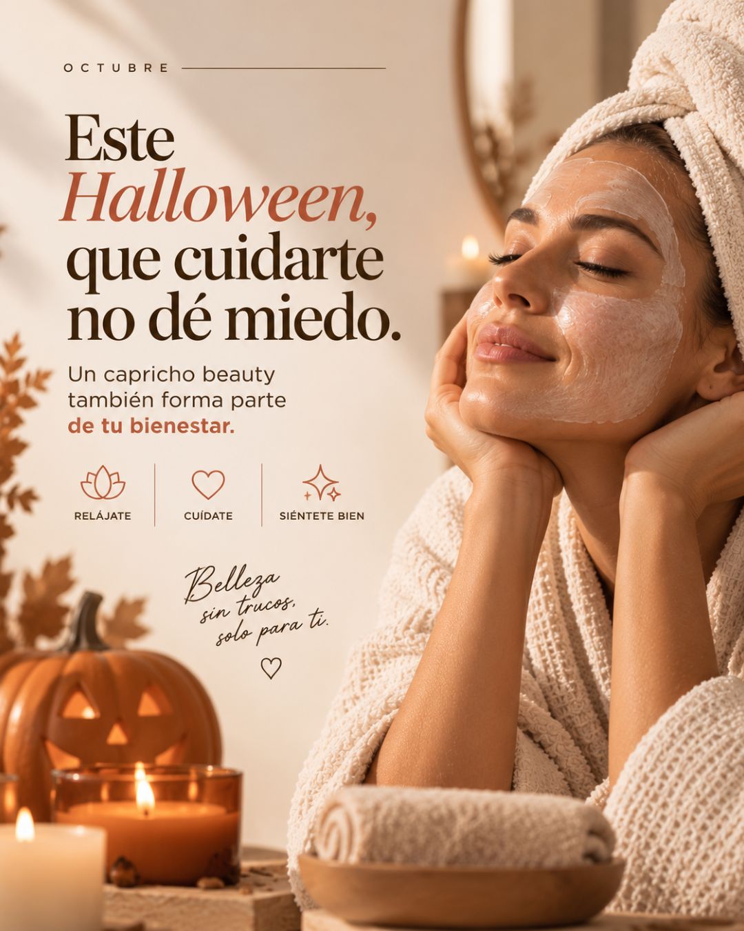Cuidarte no tiene nada terrorífico 🎃