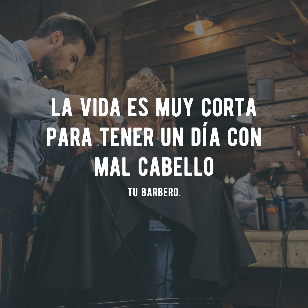 La vida es muy corta para tener un día con mal cabello…