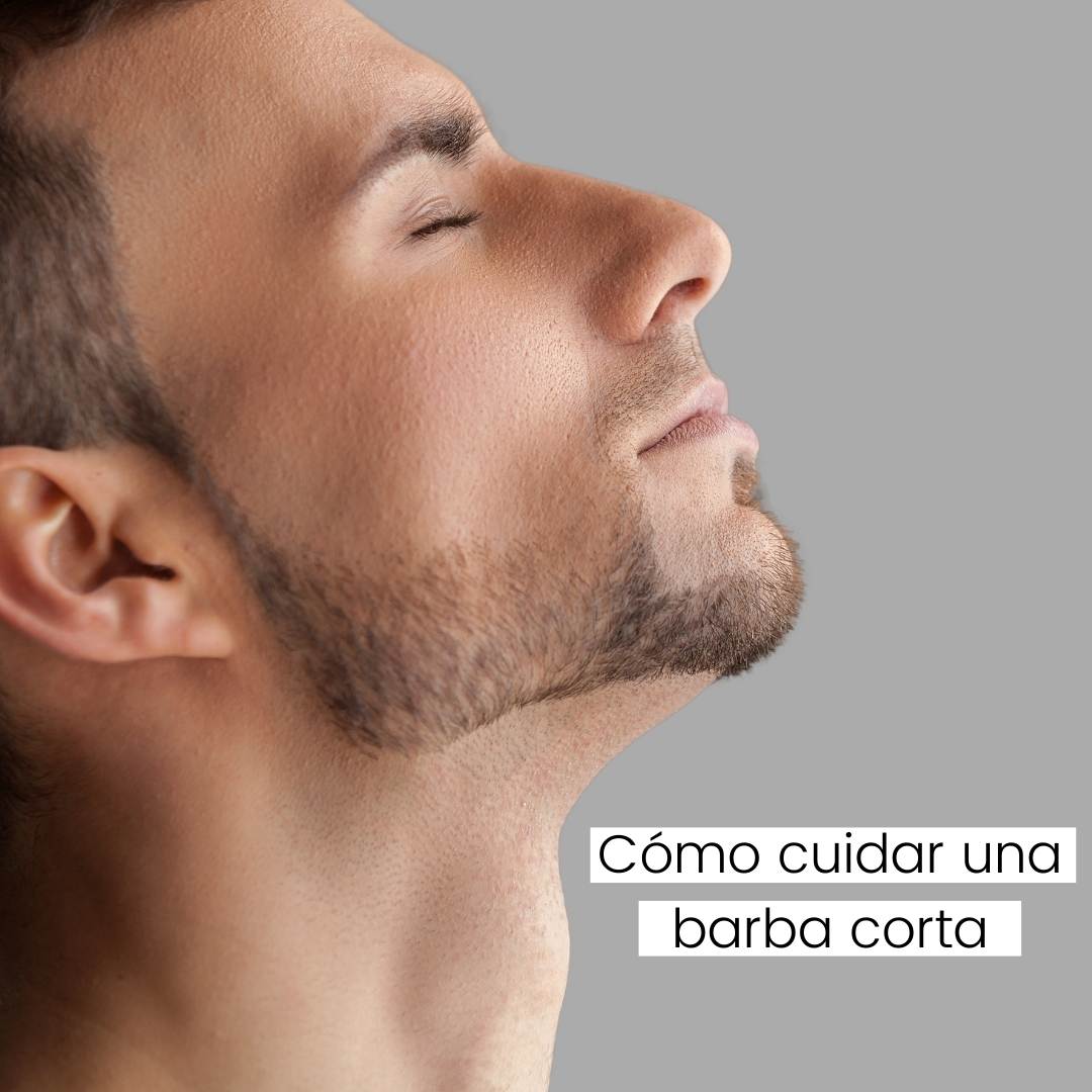 Cuidar una barba corta