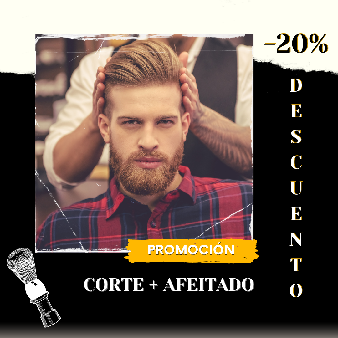 Promoción Corte + Afeitado