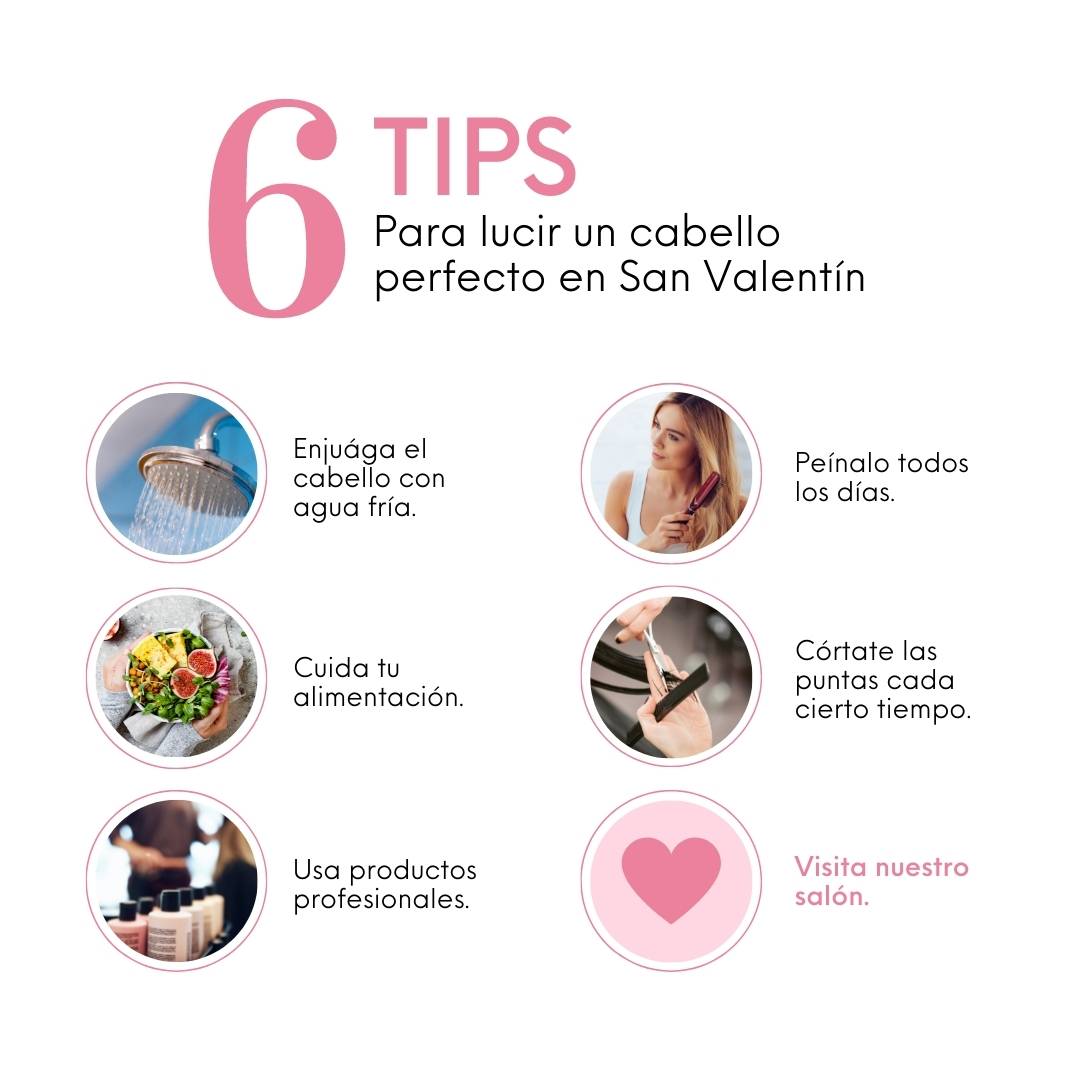 6 tips para lucir cabello perfecto en San Valentín