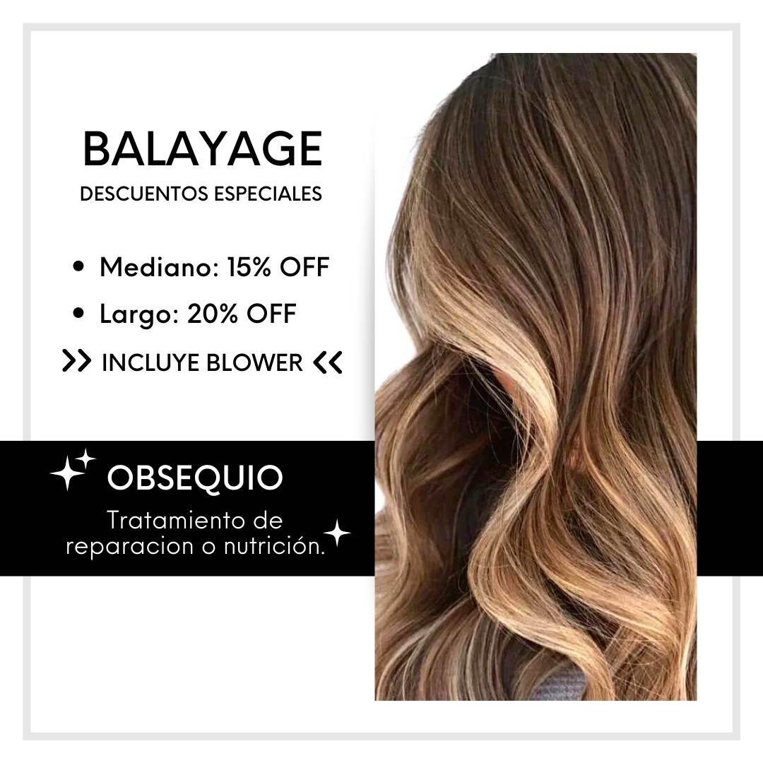 Mega promoción en Balayage