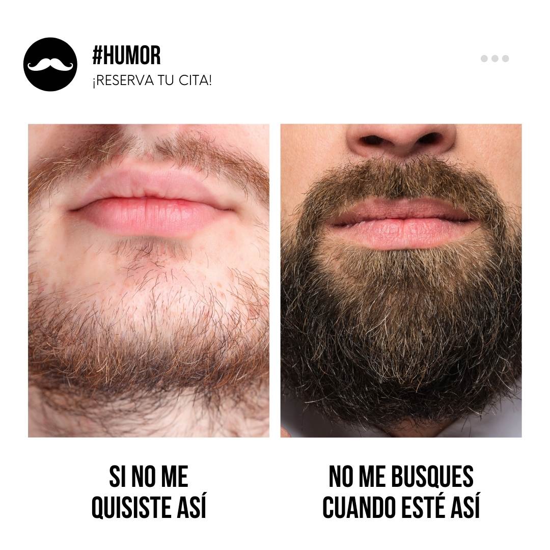 Si no me quisiste con esta barba…