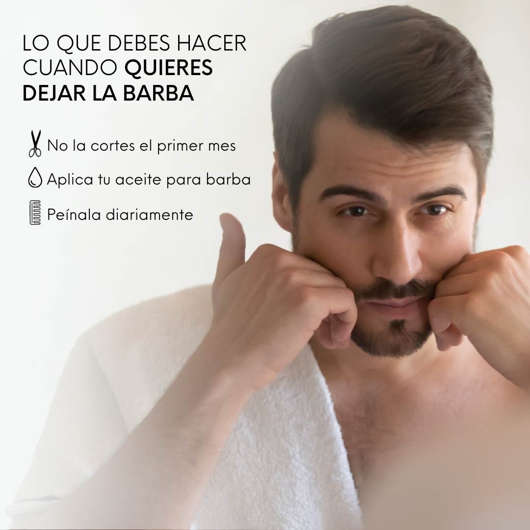 Barber Tips para dejarte la barba crecer