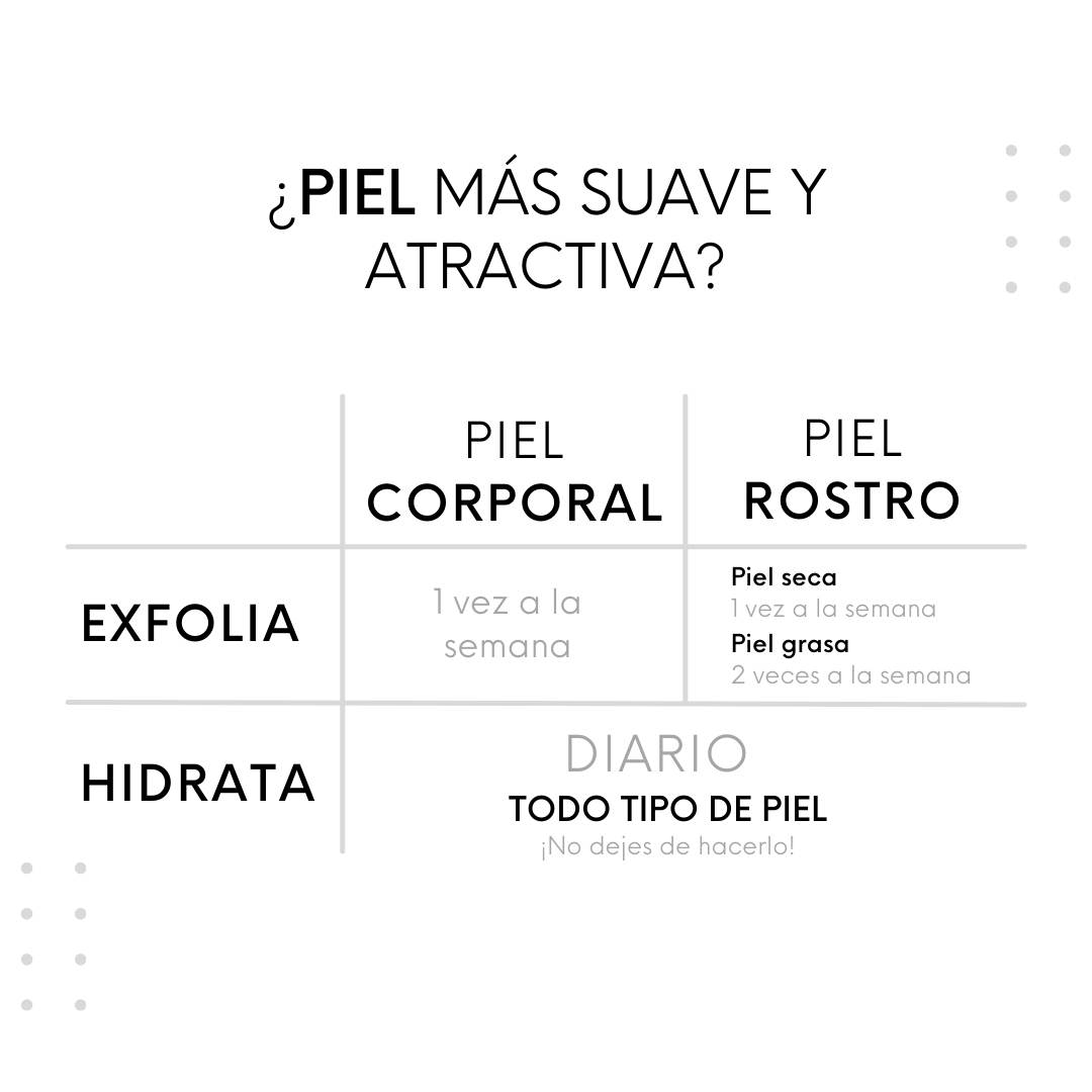 Piel más suave y más atractiva