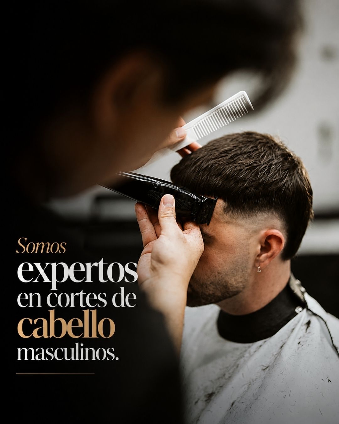 Expertos en cortes masculinos