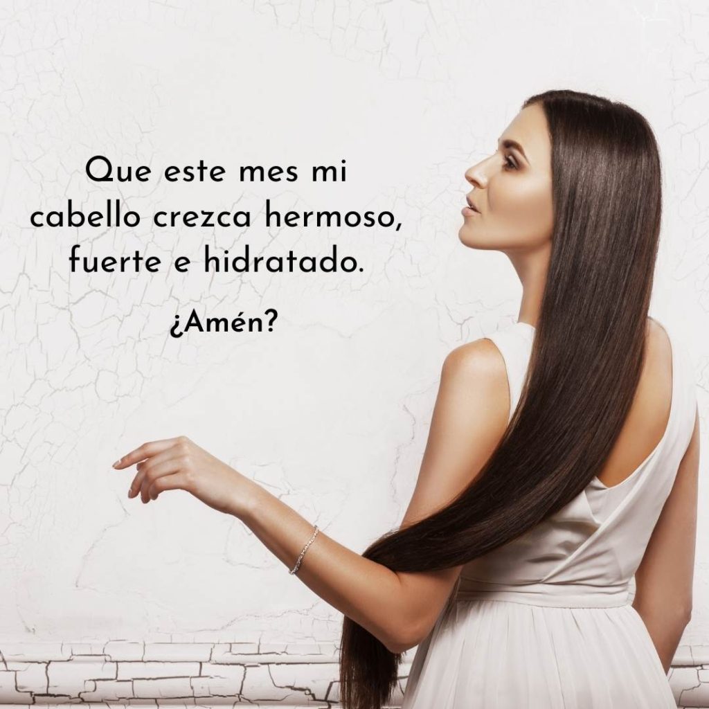 Cabello hermoso, fuerte e hidratado. Amén