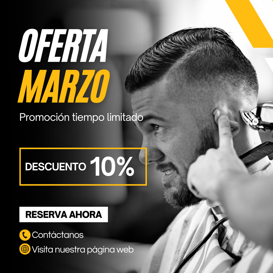 10% de Descuento en Nuestro Pack de Corte de Pelo y Barba