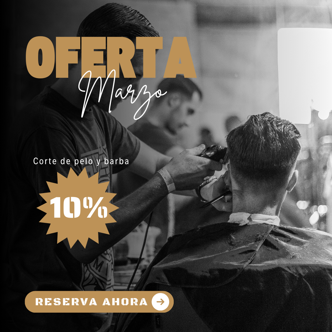 ¡Aprovecha! 10% de Descuento en Nuestro Combo de Corte de Pelo y Barba