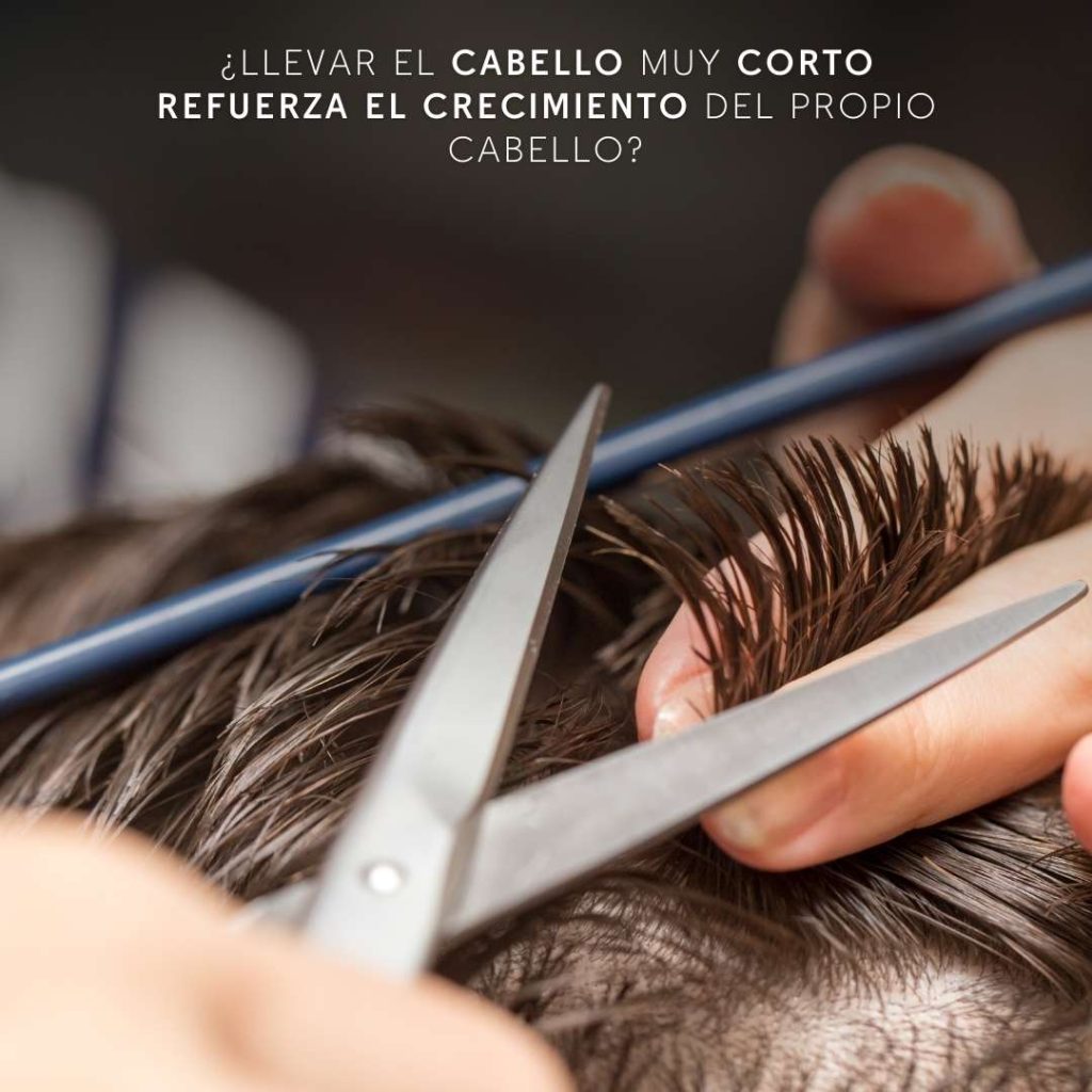 Cabello corto refuerza crecimiento