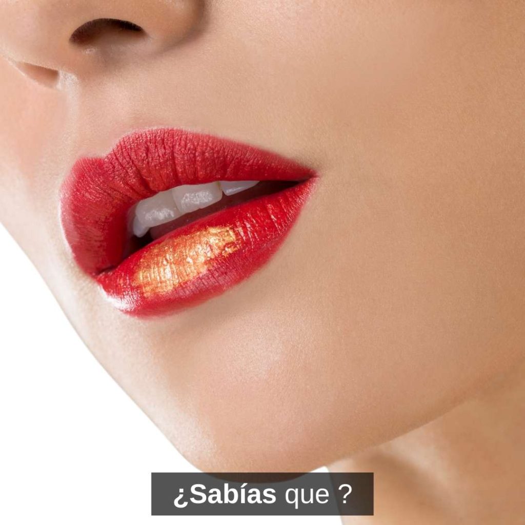 Las primeras en pintarse los labios