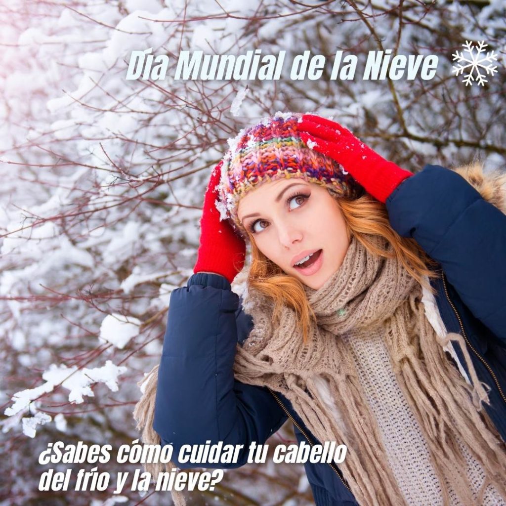 cuidado cabello nieve