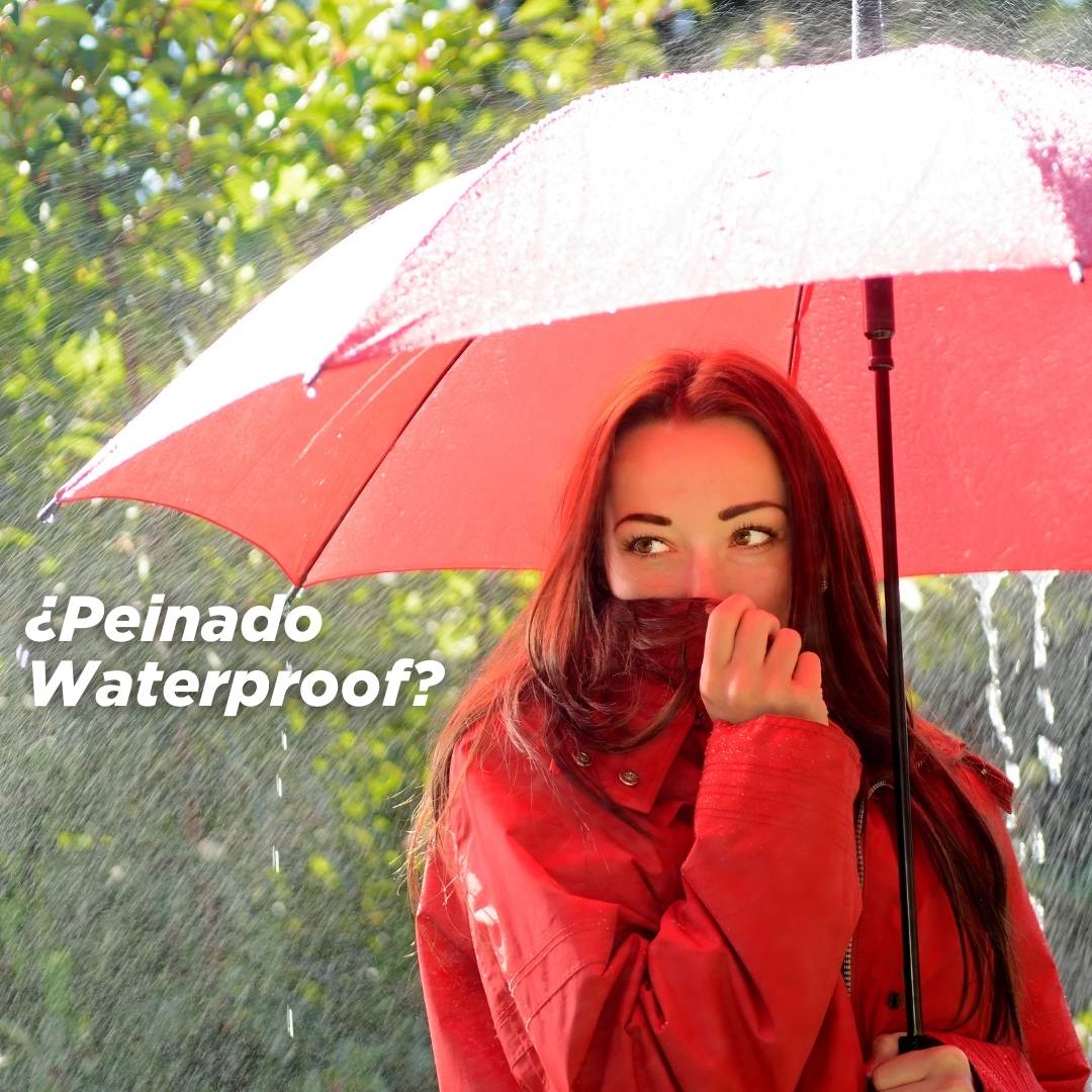 ¿Peinado waterproof?