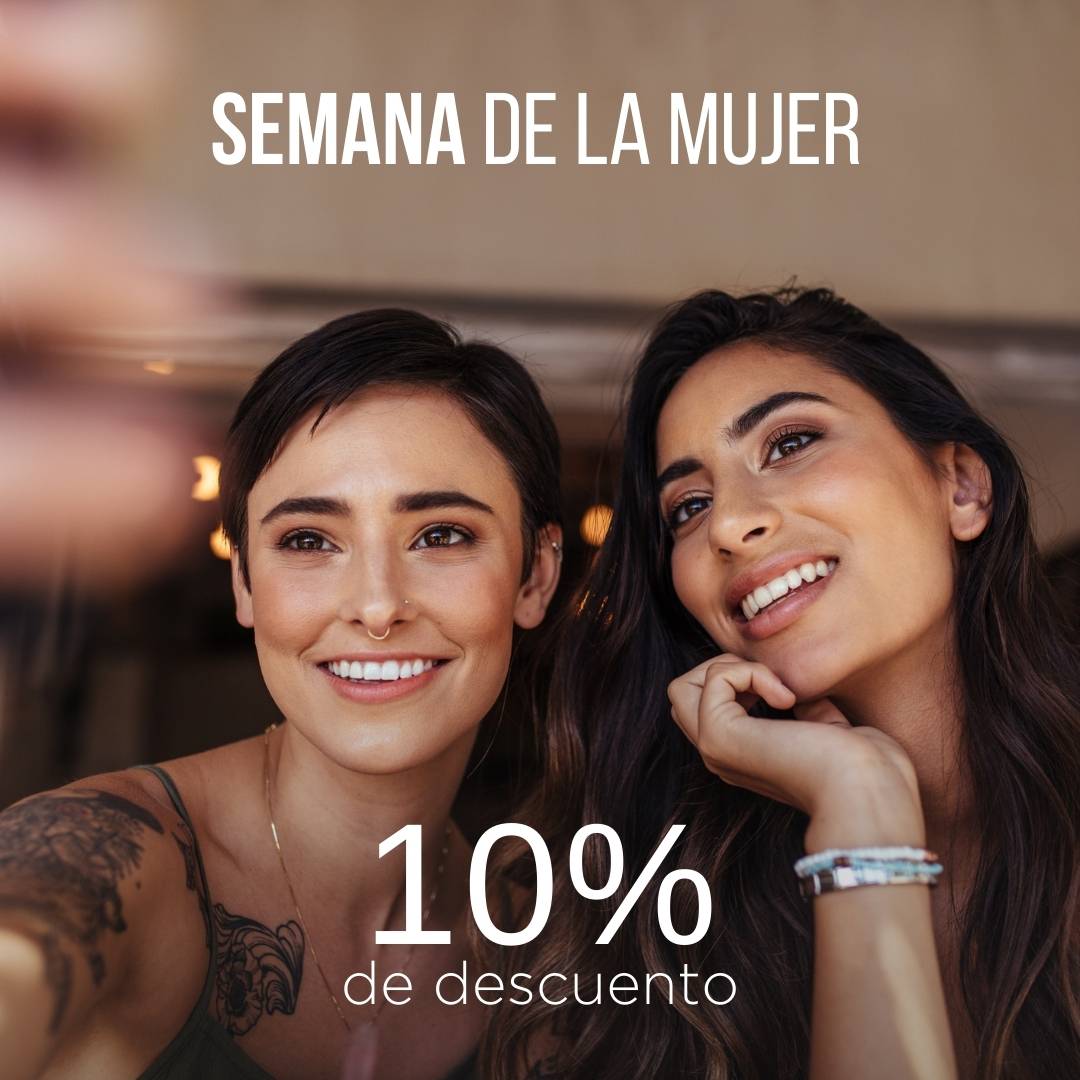 10% dto. Semana de la Mujer