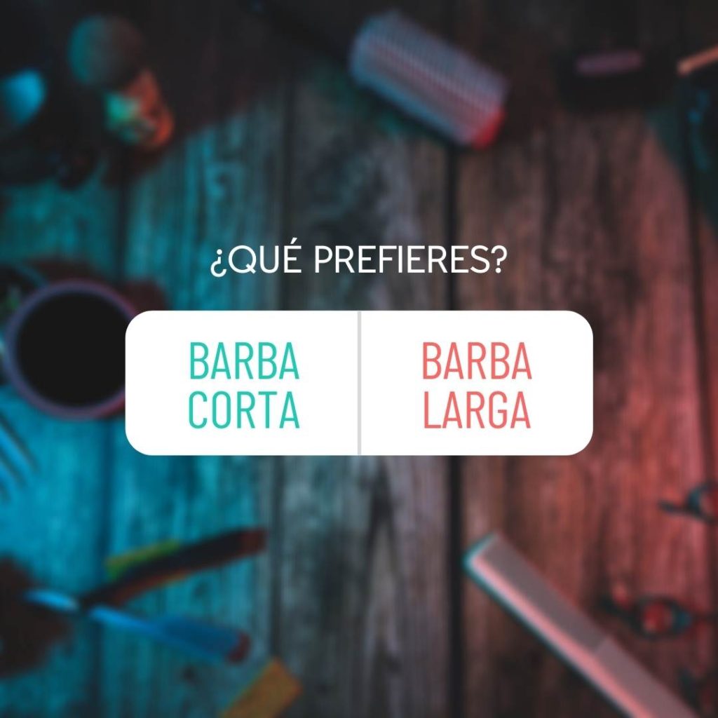 ¿Barba corta o larga?