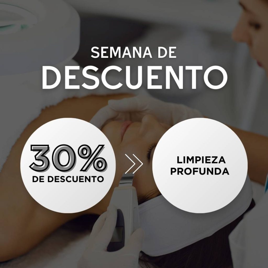 Promoción limpieza facial profunda