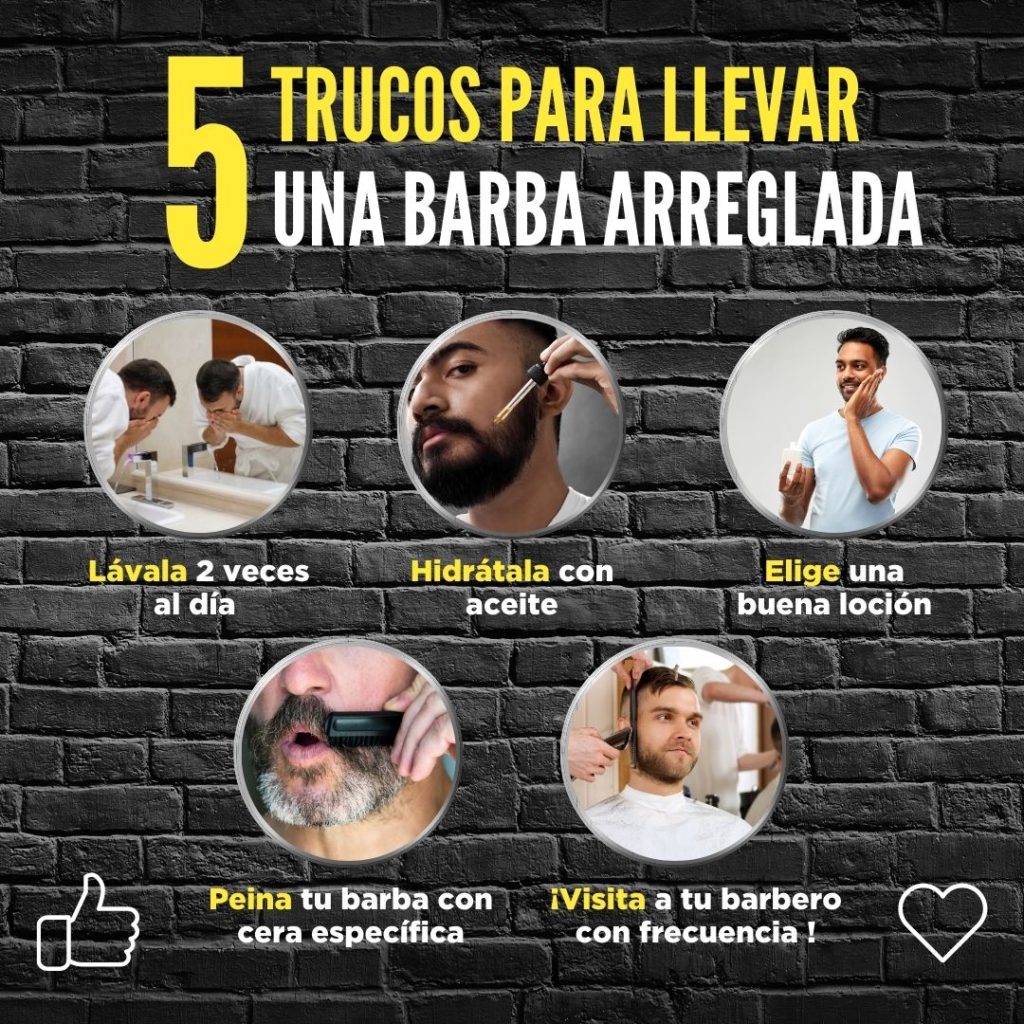 5 Trucos para llevar una barba arreglada