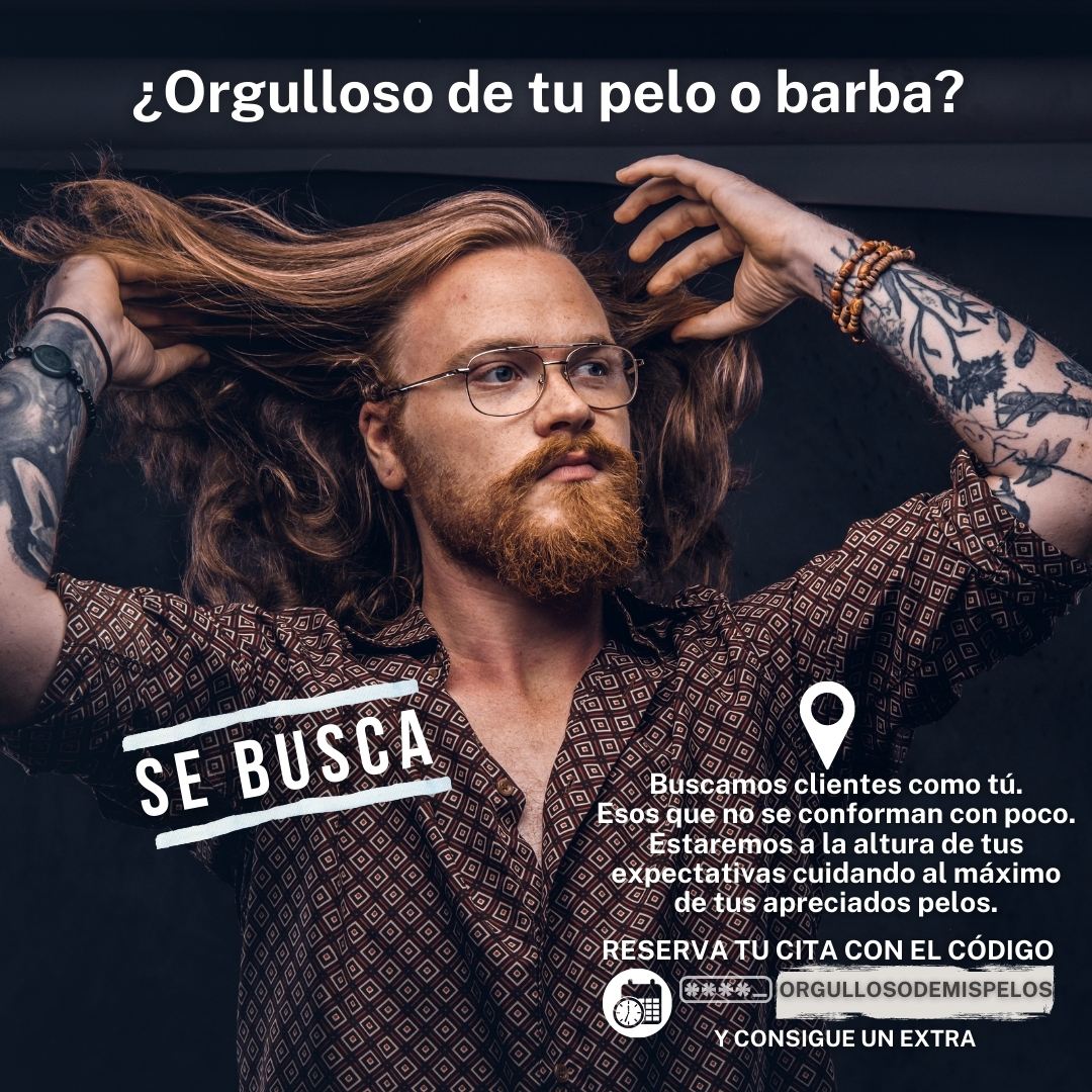 SE BUSCA: Orgulloso de sus pelos