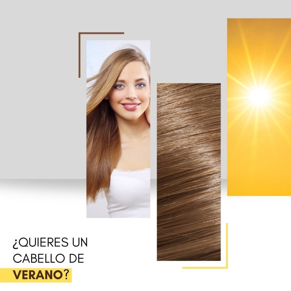 Consigue un cabello de verano