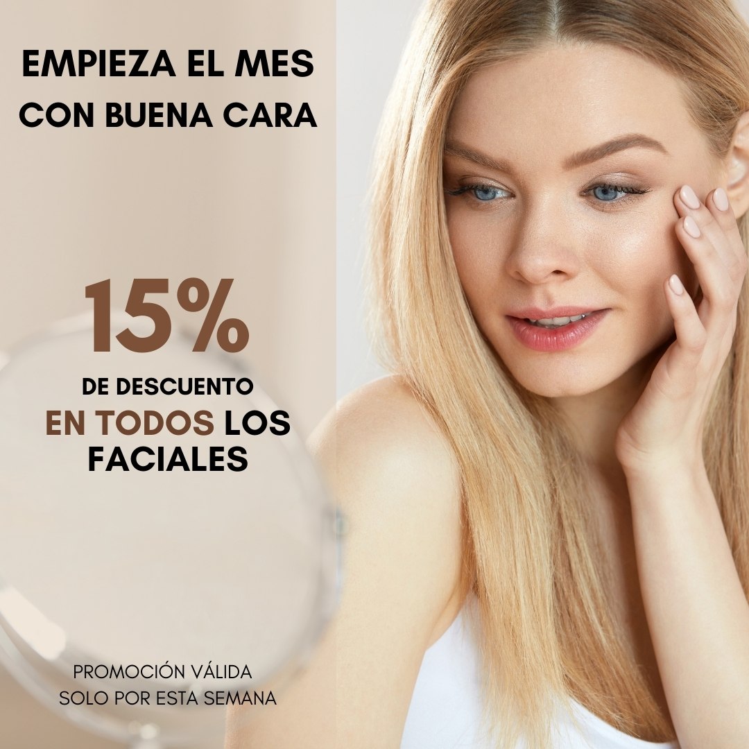 Descuento en Faciales