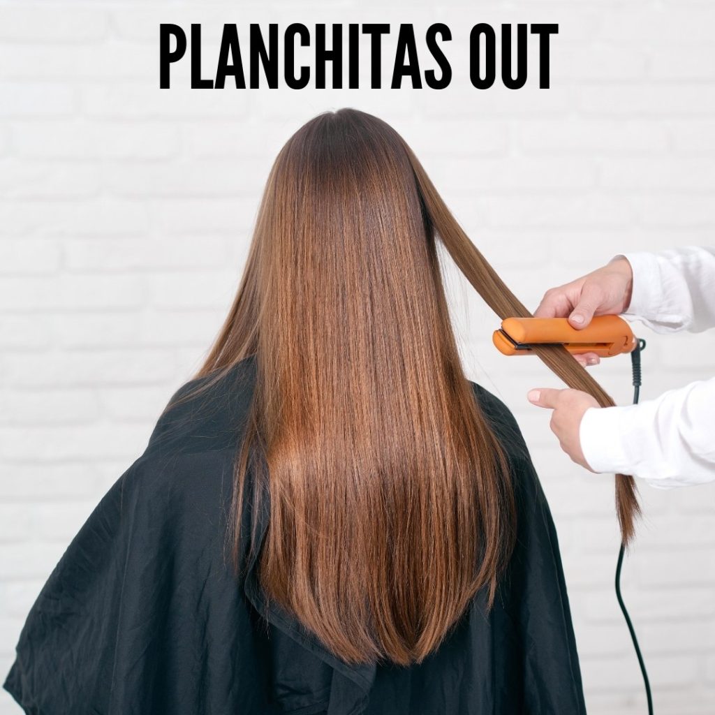 Tu cabello liso sin usar planchas