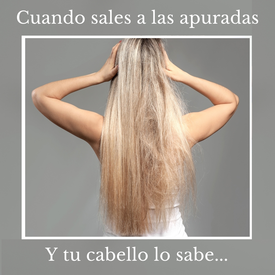 Cuando sales a las apuradas