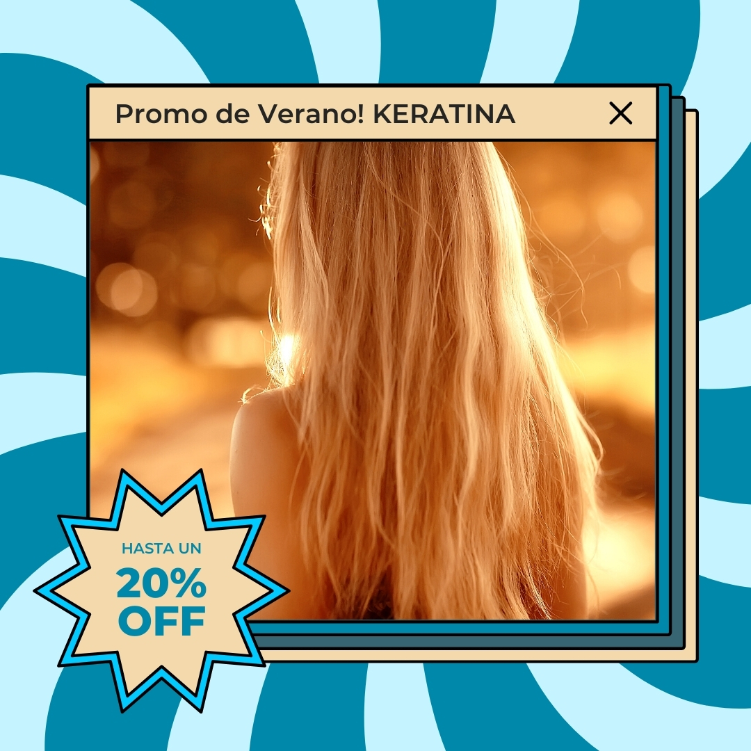 Promo keratina 20% off