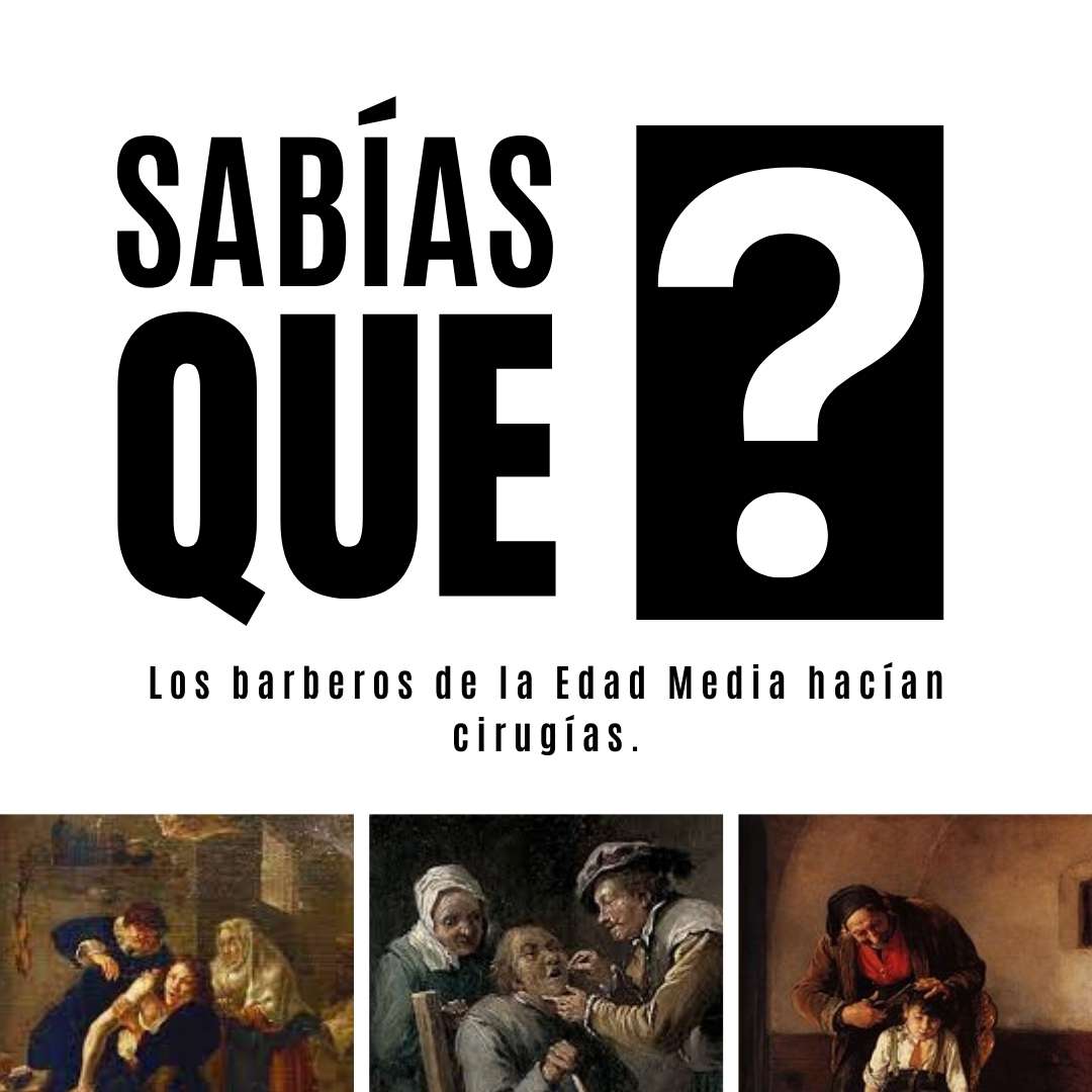 Historia Barberos: Edad Media y cirugías