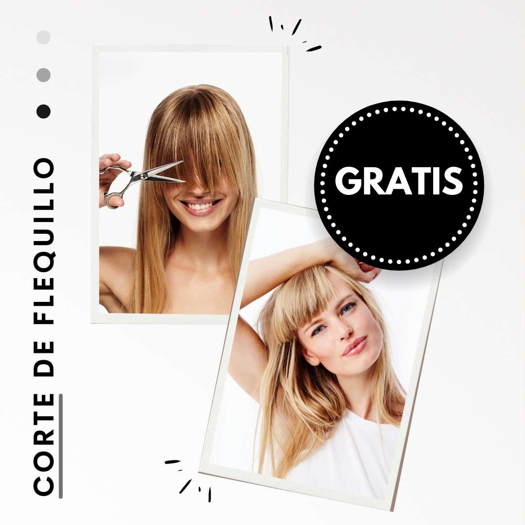 Corte de flequillo gratis