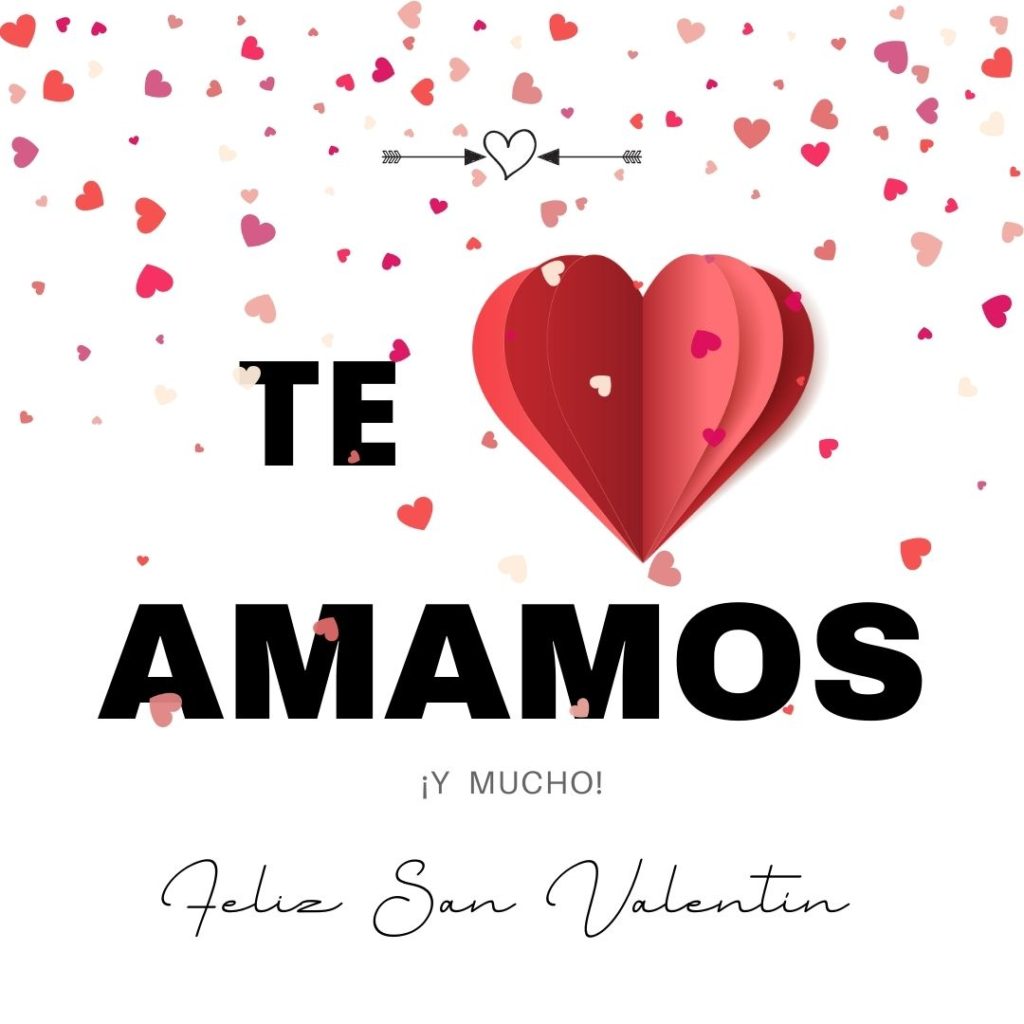 feliz san valentin