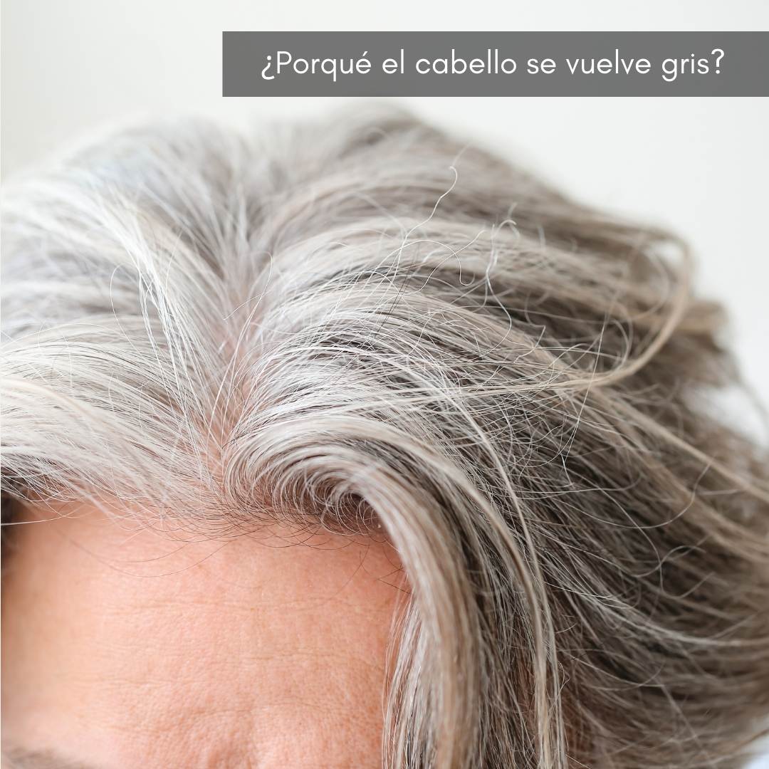 ¿Por qué el cabello se vuelve gris?