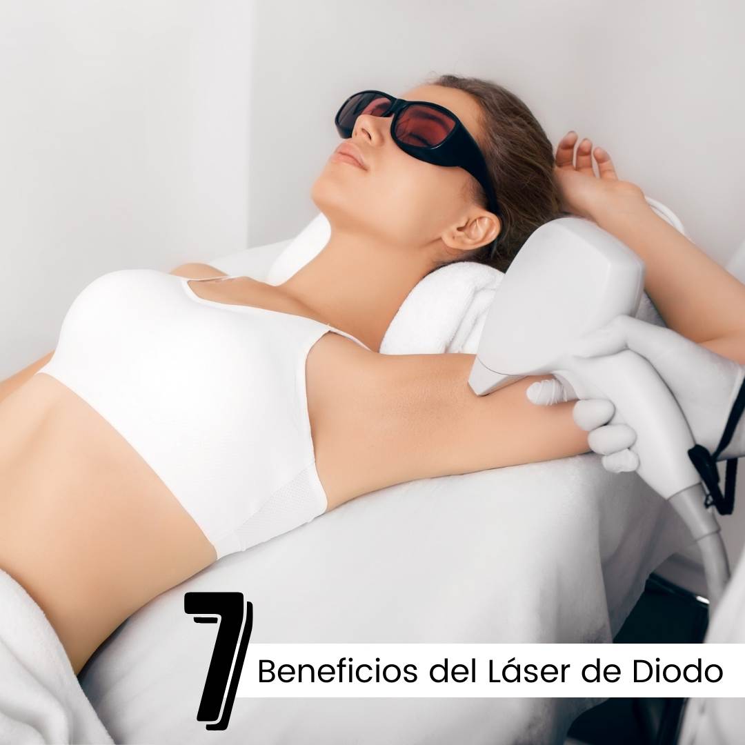 7 Beneficios del láser de diodo