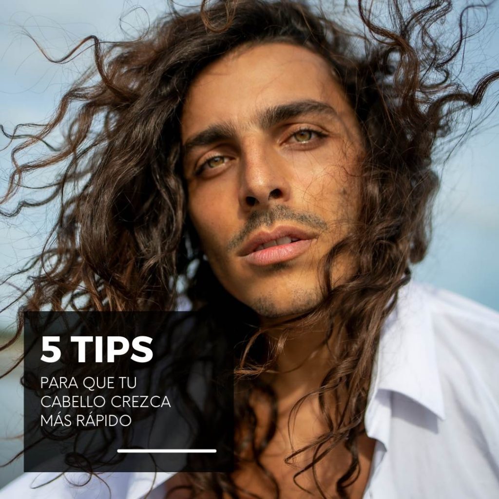 Tips crecimiento cabello hombres