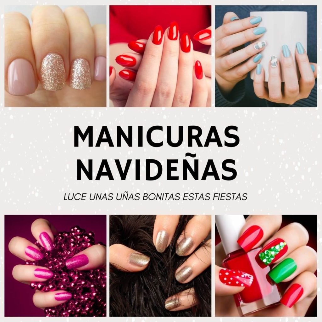 Nuestras manicuras navideñas