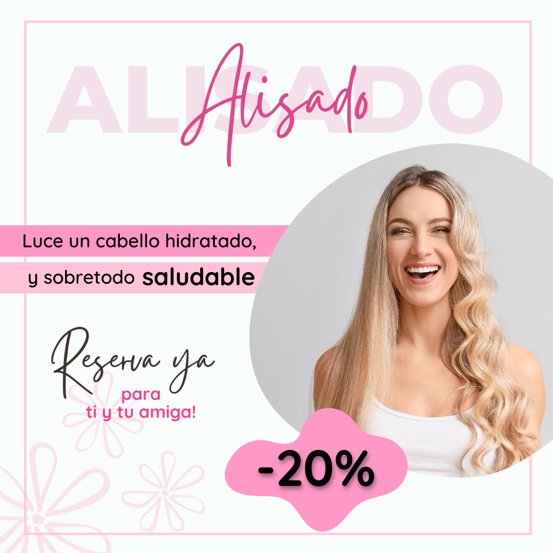 20% de descuento en alisado