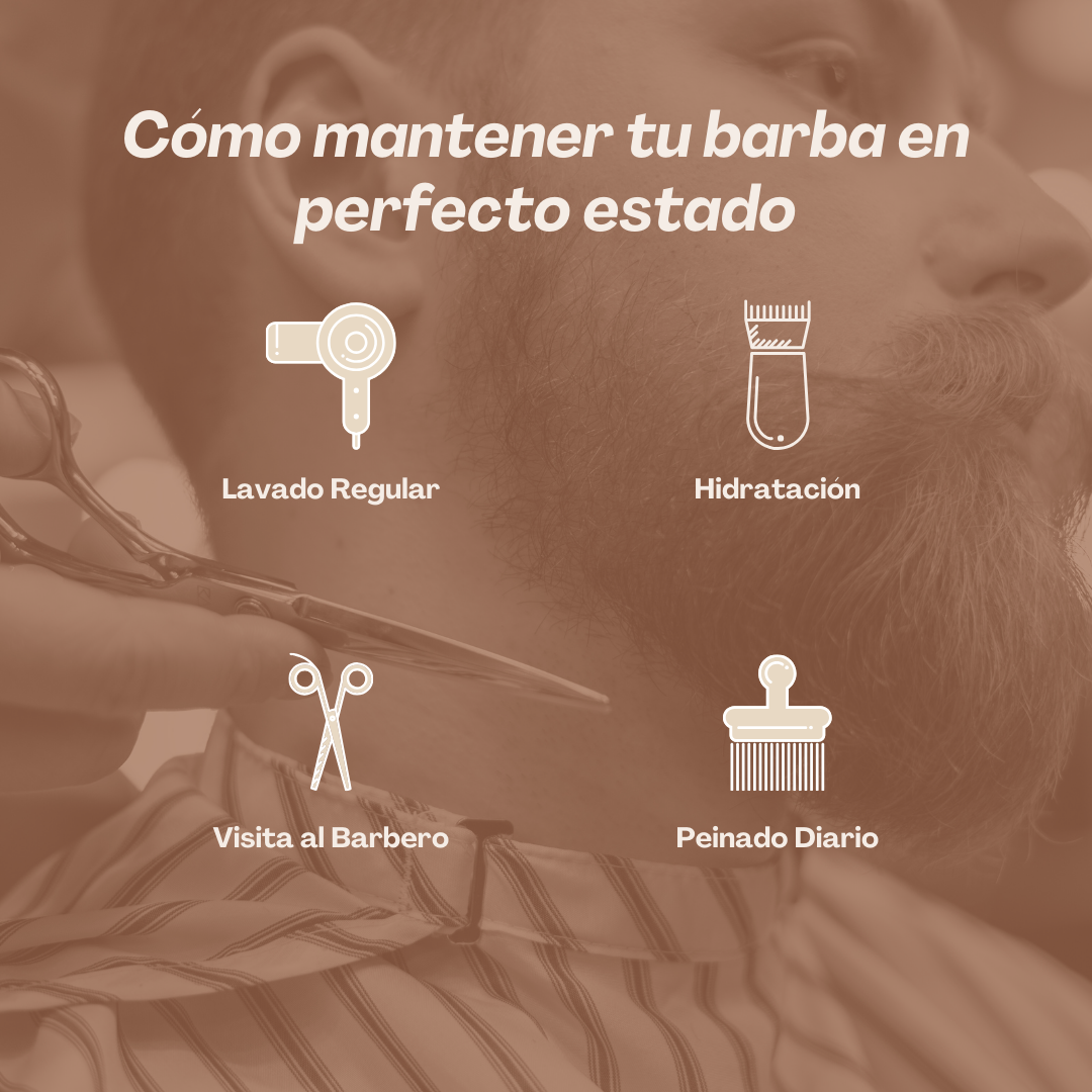 ¡Barba en perfecto estado!