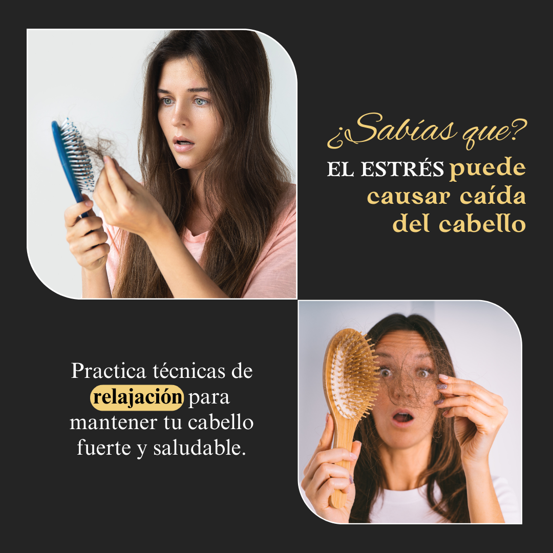 El estrés y la caída del cabello