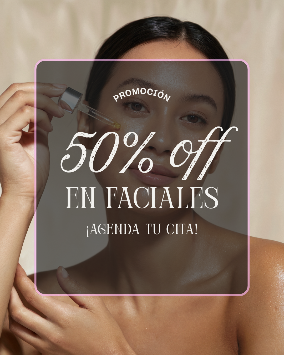 ¡Promoción en faciales!