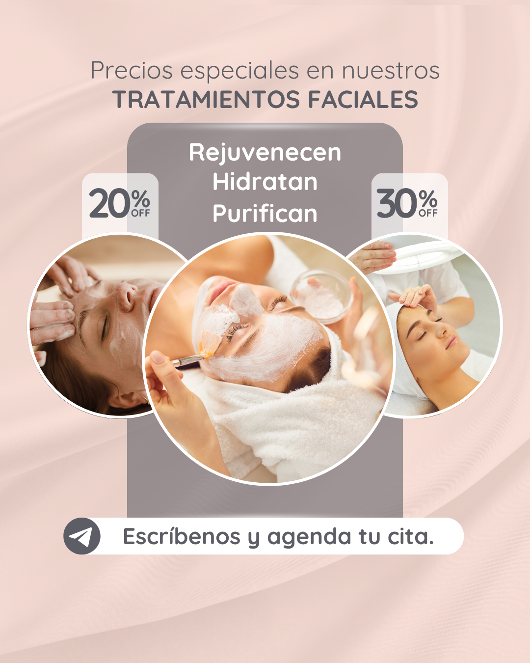 Precios especiales en nuestros tratamientos faciales