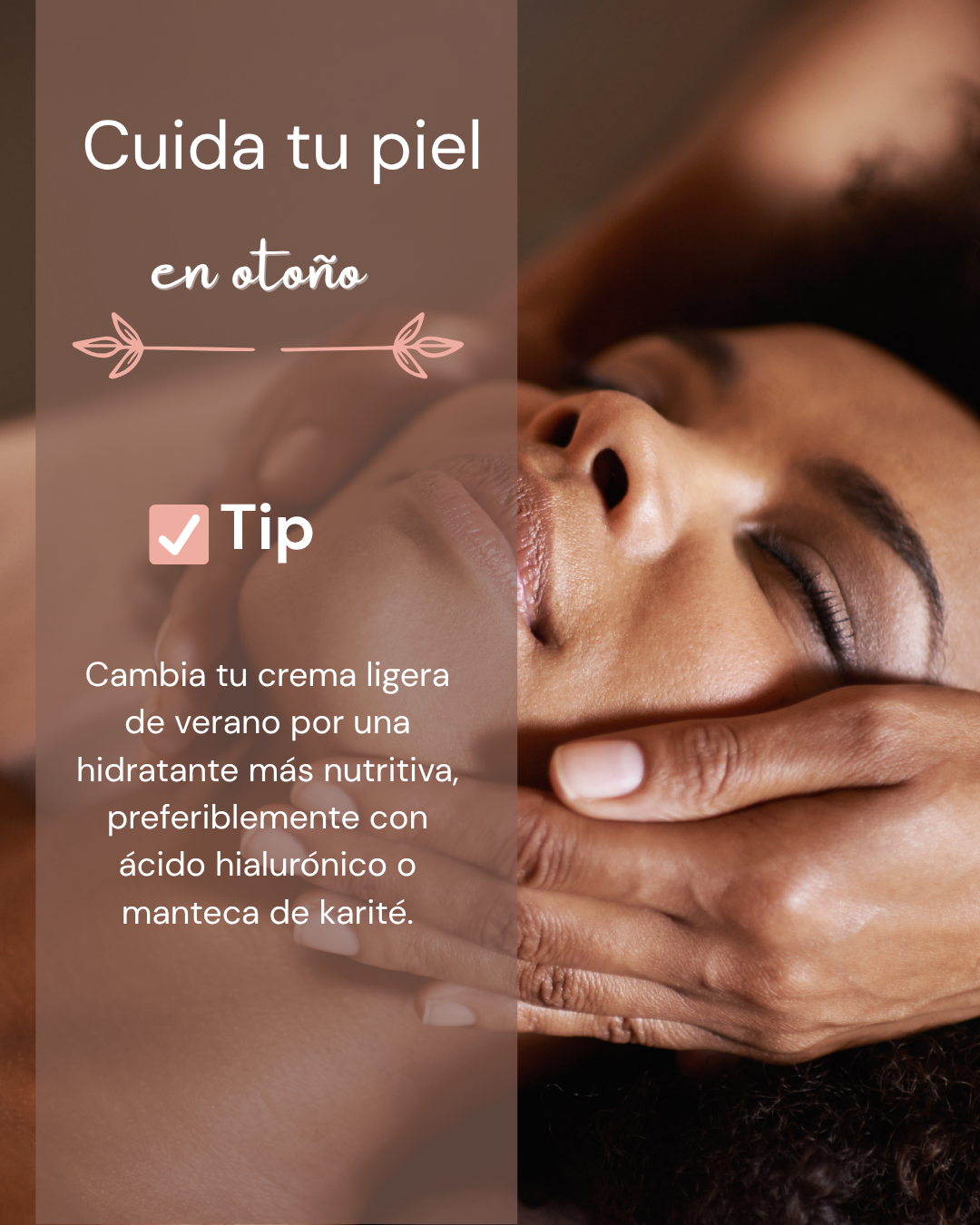 Cuida tu piel en otoño