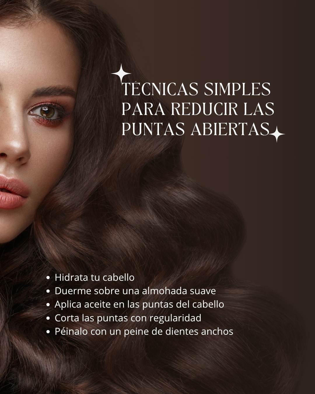 Técnicas simples para las puntas abiertas