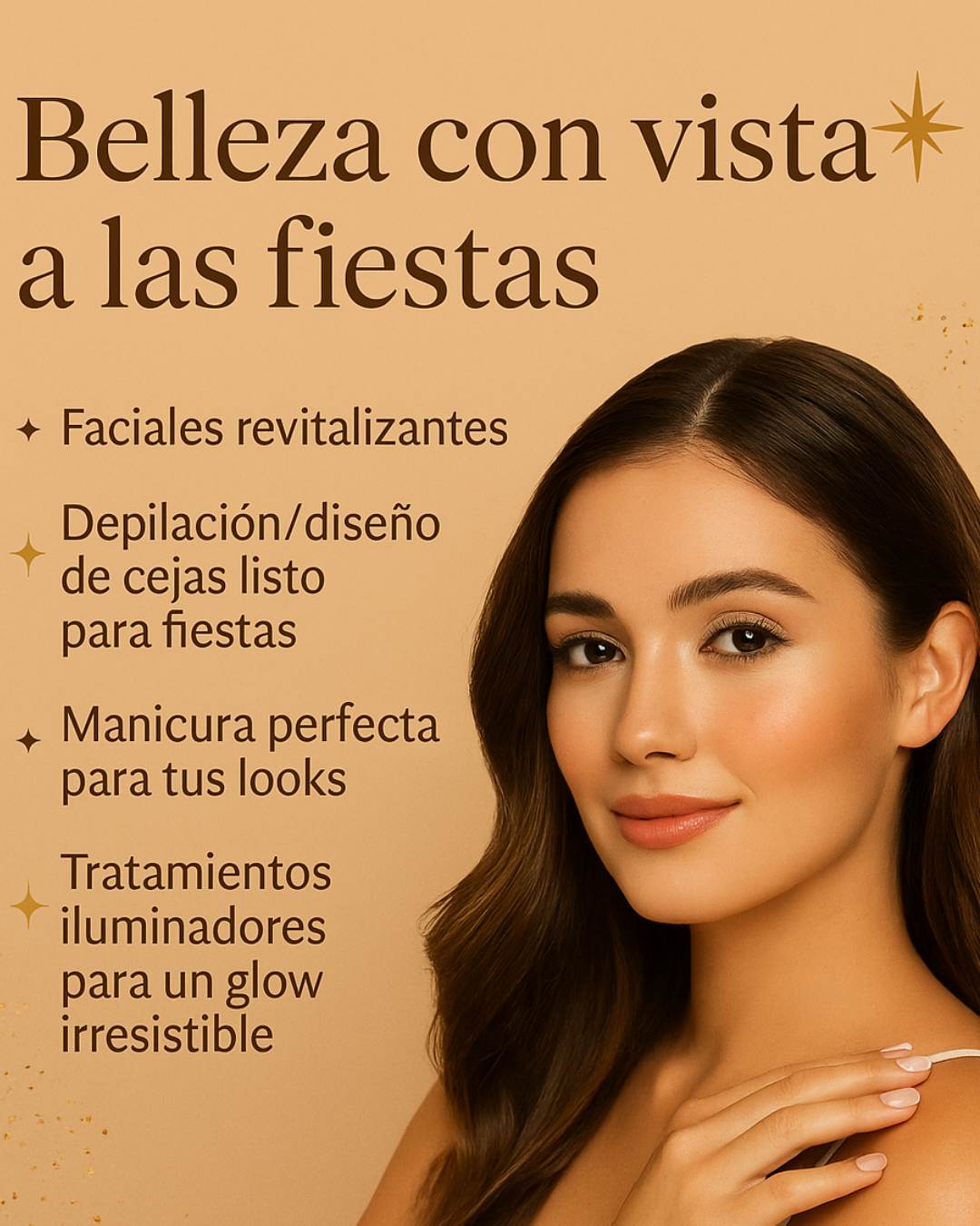 Belleza con vista a las fiestas