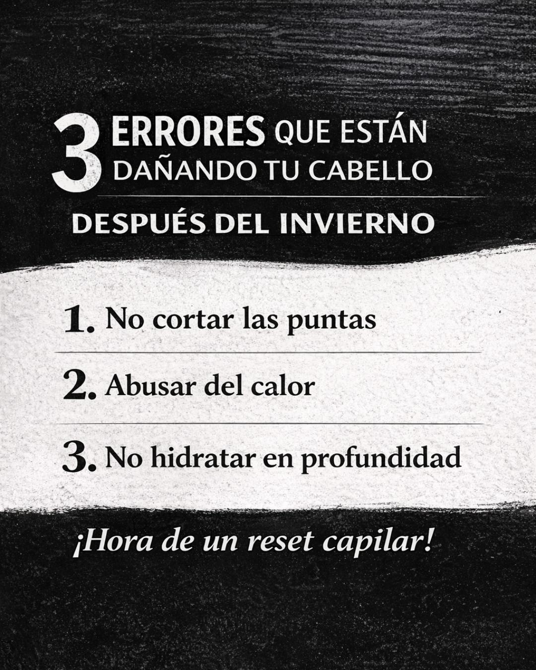 3 errores que están dañando tu cabello