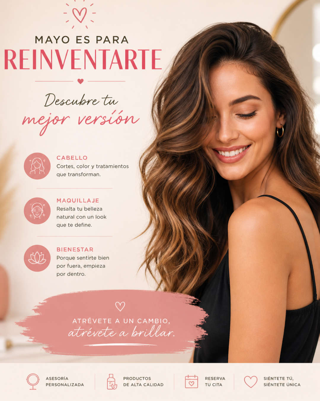 Mayo es para reinventarte